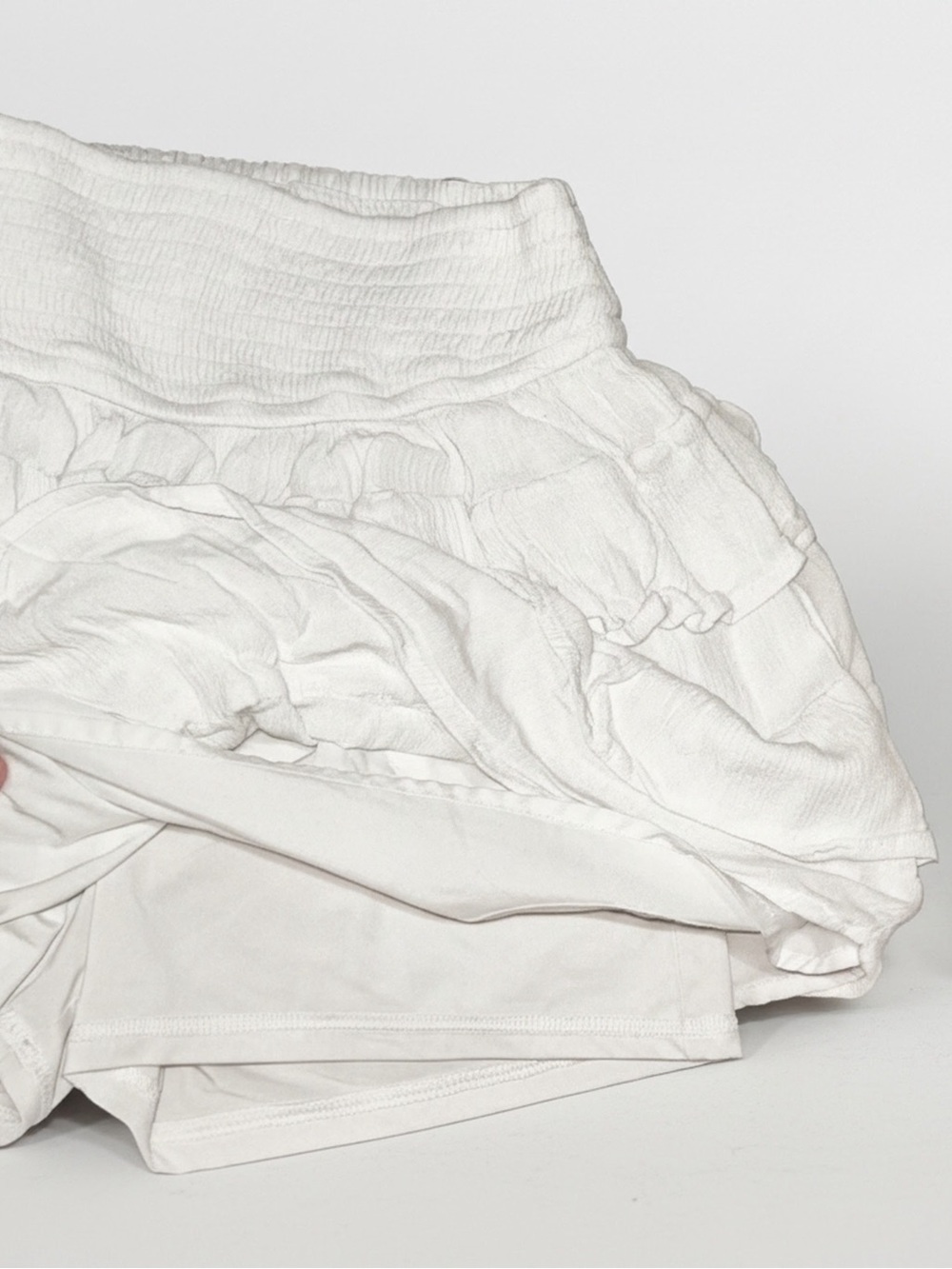 Hollister White Ruffle Mini Skirt - Picture 3 of 3